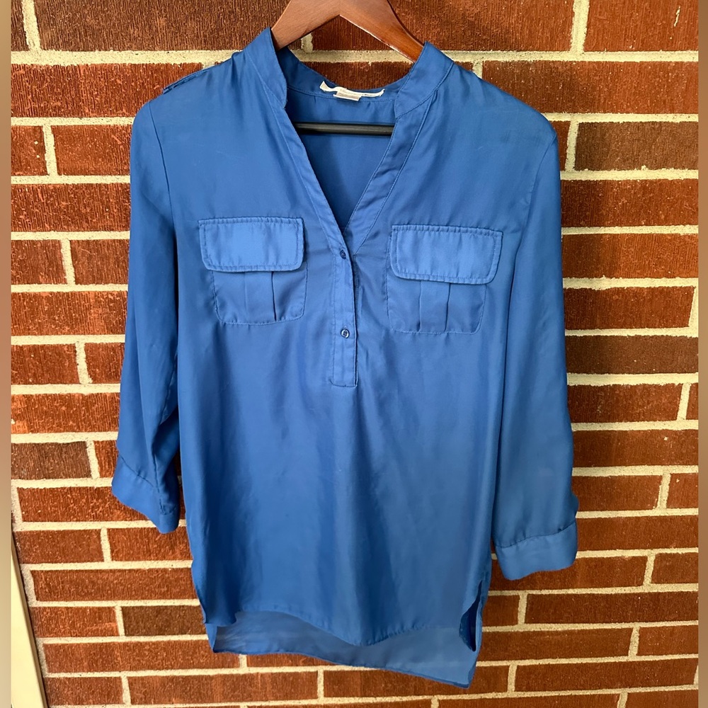 Ellison Blue Blouse - Size Small